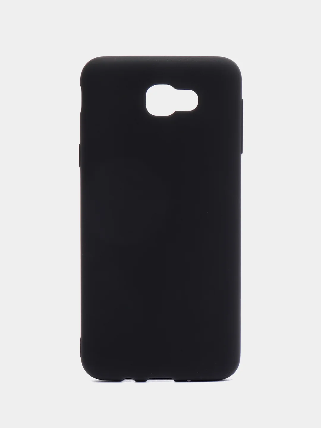 Угольный чехол Samsung Galaxy J5 Prime (SM-G570F), Галакси Джи 5 Прайм СМ-Г570Ф, черный силиконовый