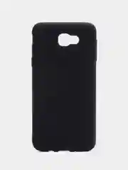 Угольный чехол Samsung Galaxy J5 Prime (SM-G570F), Галакси Джи 5 Прайм СМ-Г570Ф, черный силиконовый