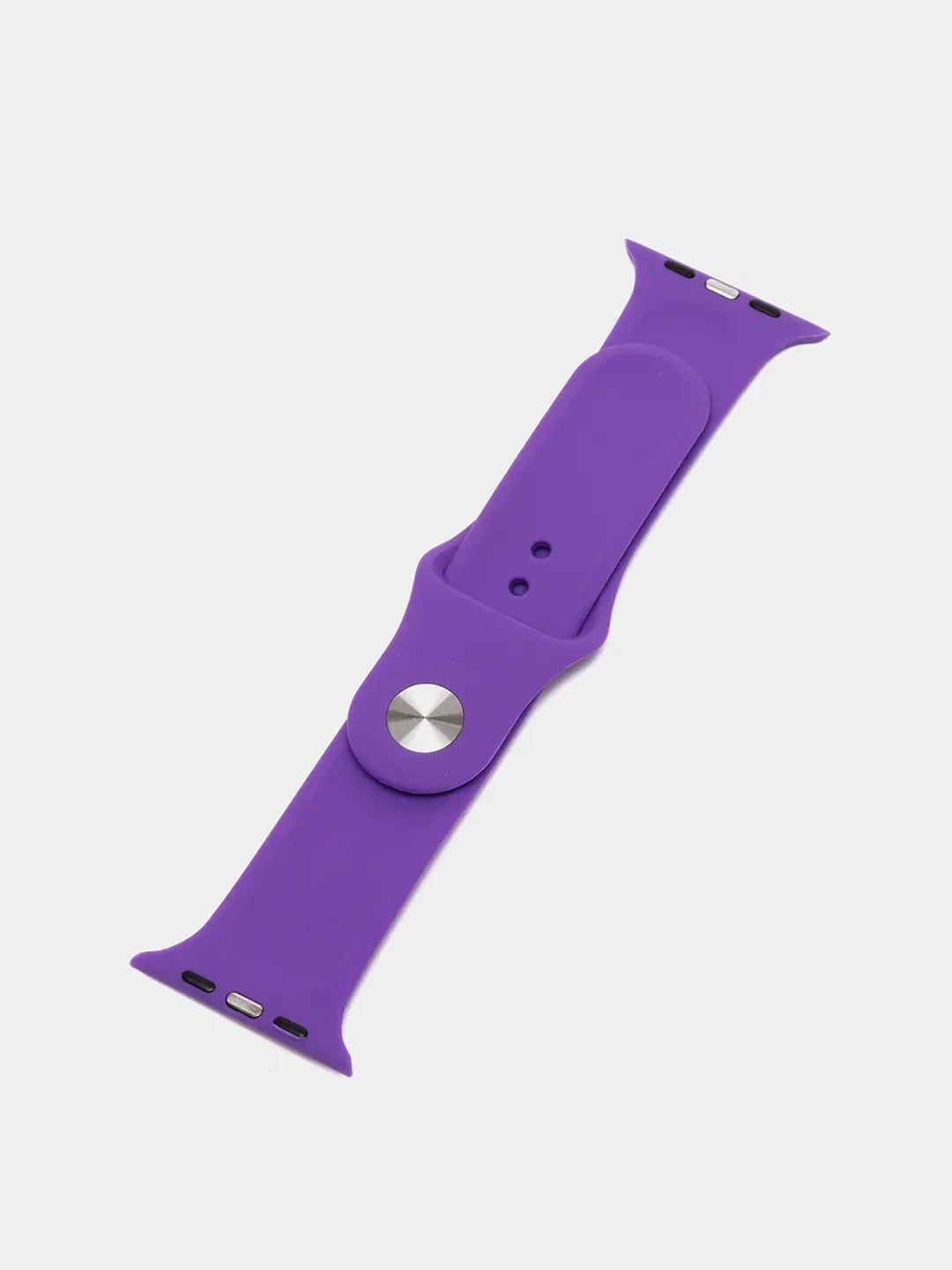 Фиолетовый ремешок для Apple Watch, силиконовый