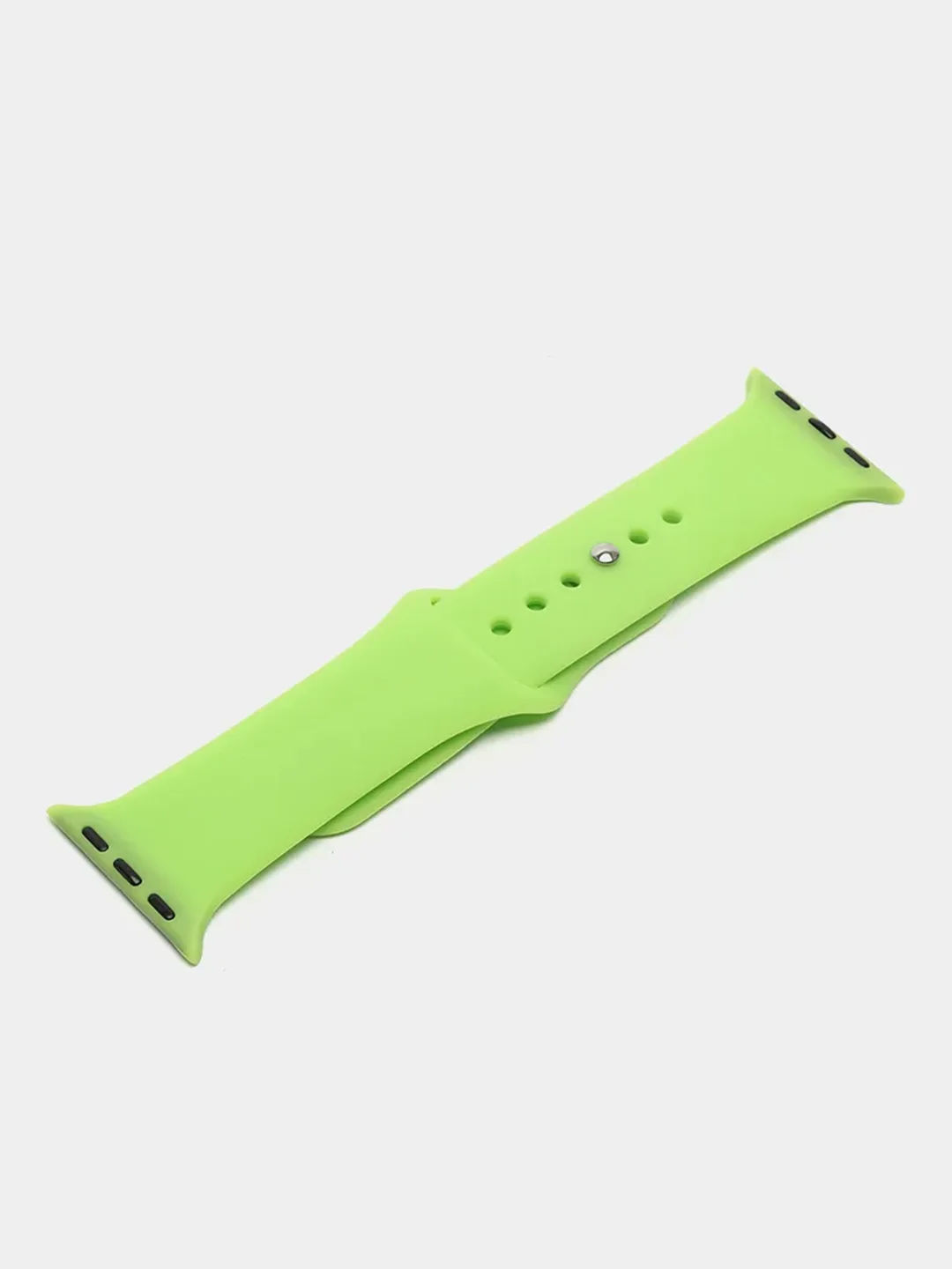 Зелёный хаки ремешок для Apple Watch, силиконовый