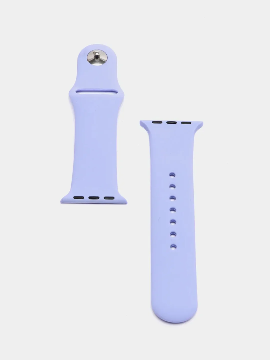 Аметистовый ремешок для Apple Watch, силиконовый