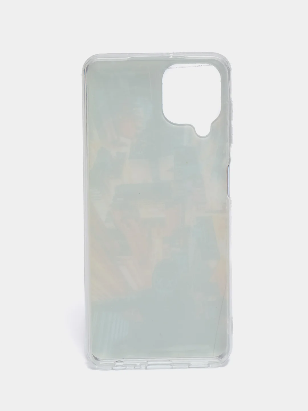 Бордовый чехол Samsung Galaxy A22, M22, M32, Самсунг Галакси А22, М22, М32 силиконовый с рисунком
