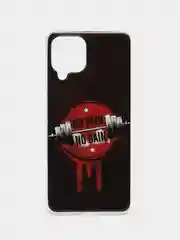 Алый чехол Samsung Galaxy A22, M22, M32, Самсунг Галакси А22, М22, М32 силиконовый с рисунком
