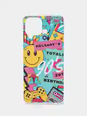 Лесной зеленый чехол Samsung Galaxy A22, M22, M32, Самсунг Галакси А22, М22, М32 силиконовый с рисунком