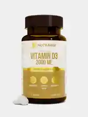 БАД к пище Nutraway Витамин D3, 2000 ME, 120/180 таблеток