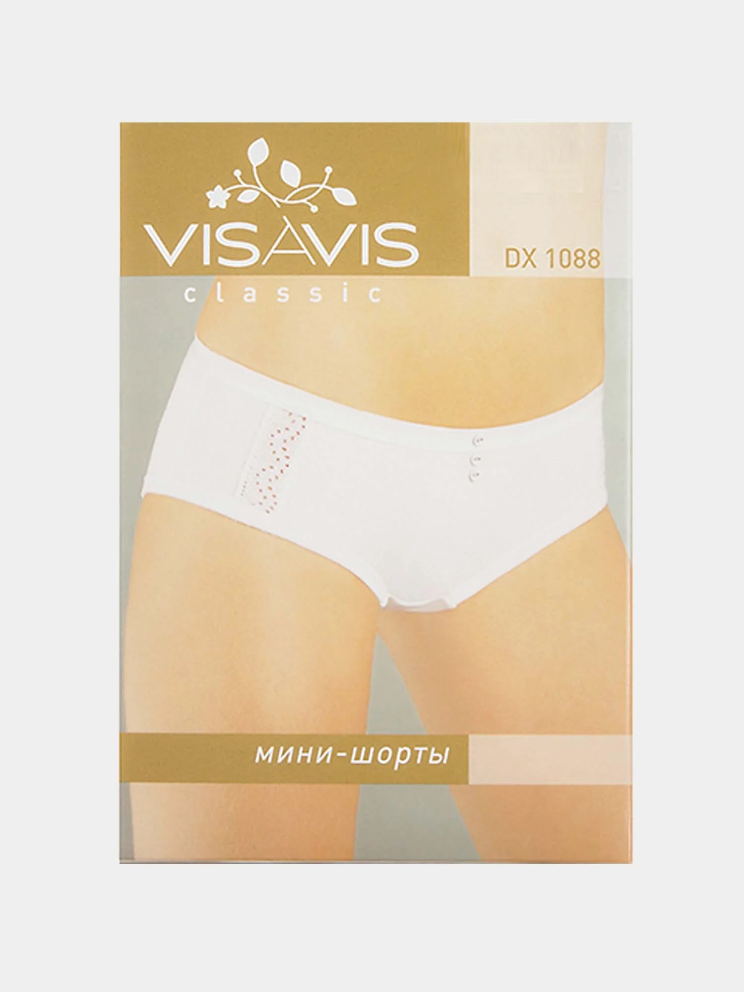 Белый трусики Vis-A-Vis DX1088 кюлот