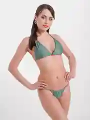Багровый купальник женский раздельный, топ и плавки