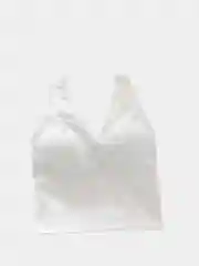 Белый топ женский базовый