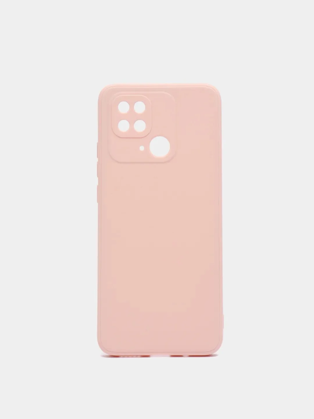 Красный чехол для Xiaomi Redmi 10C (Сяоми Редми 10С), Poco C40 (Поко С40), силиконовый