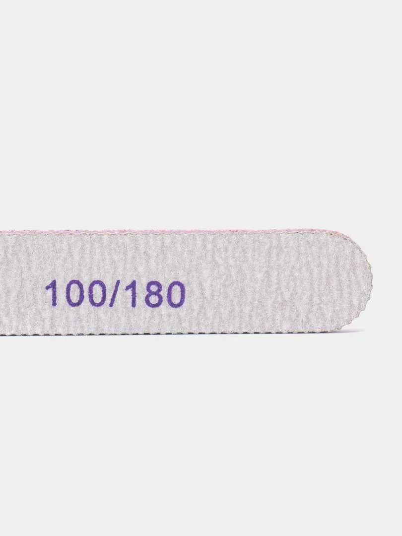 Белый пилки для манкиюра и педикюра, пилка для ногтей 100/180, 180/240