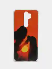Медный чехол Xiaomi Redmi Note 8 Pro силиконовый с рисунком (Сяоми Редми Нот 8 Про)