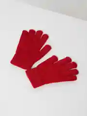 Бордовый детские демисезонные перчатки