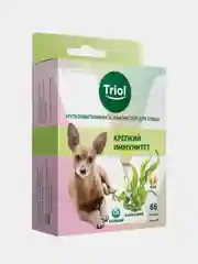 Мульти витамины - лакомство с минералами "TRIOL Крепкий иммунитет" для собак, 66 таблеток