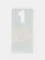 Тёмно-коричневый чехол Xiaomi Redmi Note 8 Pro силиконовый с рисунком (Сяоми Редми Нот 8 Про)