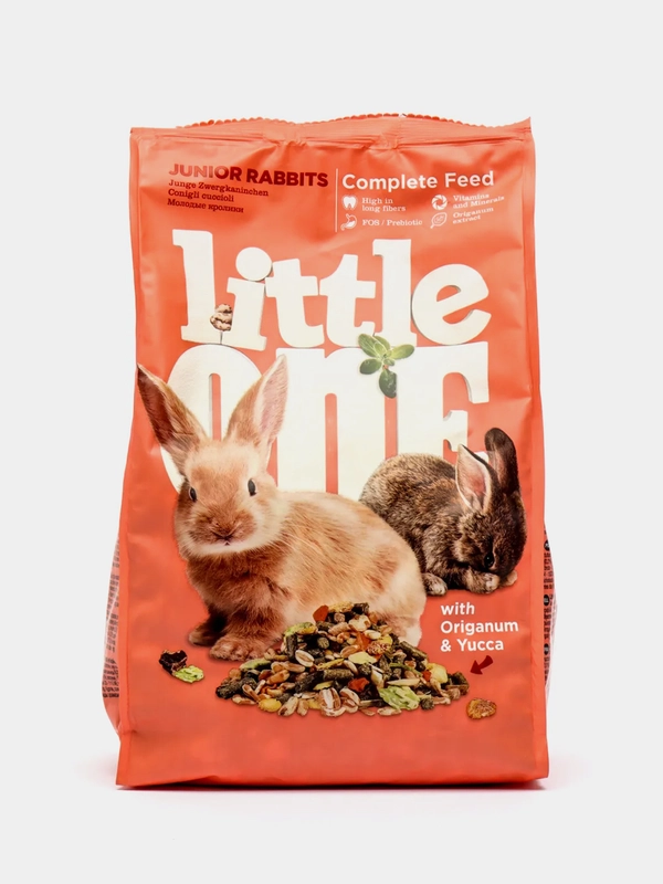 Корм для молодых кроликов Little One  900грамм