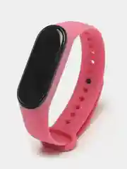 Пудровый силиконовый ремешок для Xiaomi Mi Band 3, Mi Band 4
