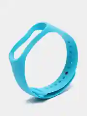 Голубой силиконовый ремешок для Xiaomi Mi Band 3, Mi Band 4