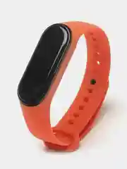Оранжевый силиконовый ремешок для Xiaomi Mi Band 3, Mi Band 4