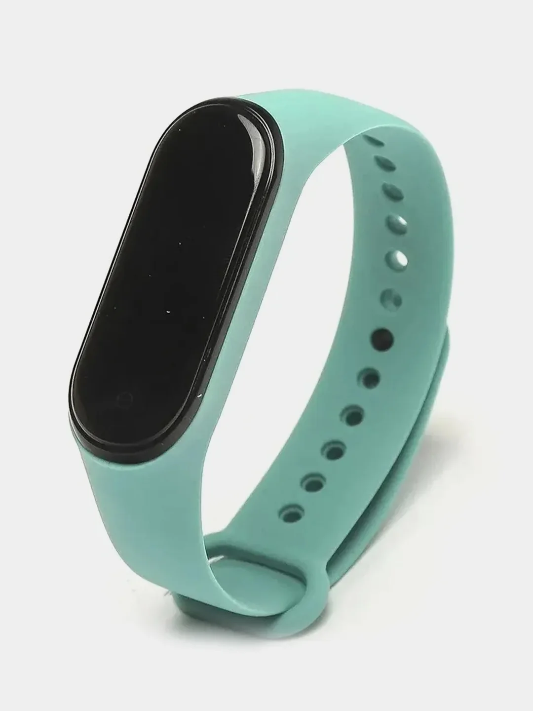Бирюзовый силиконовый ремешок для Xiaomi Mi Band 3, Mi Band 4