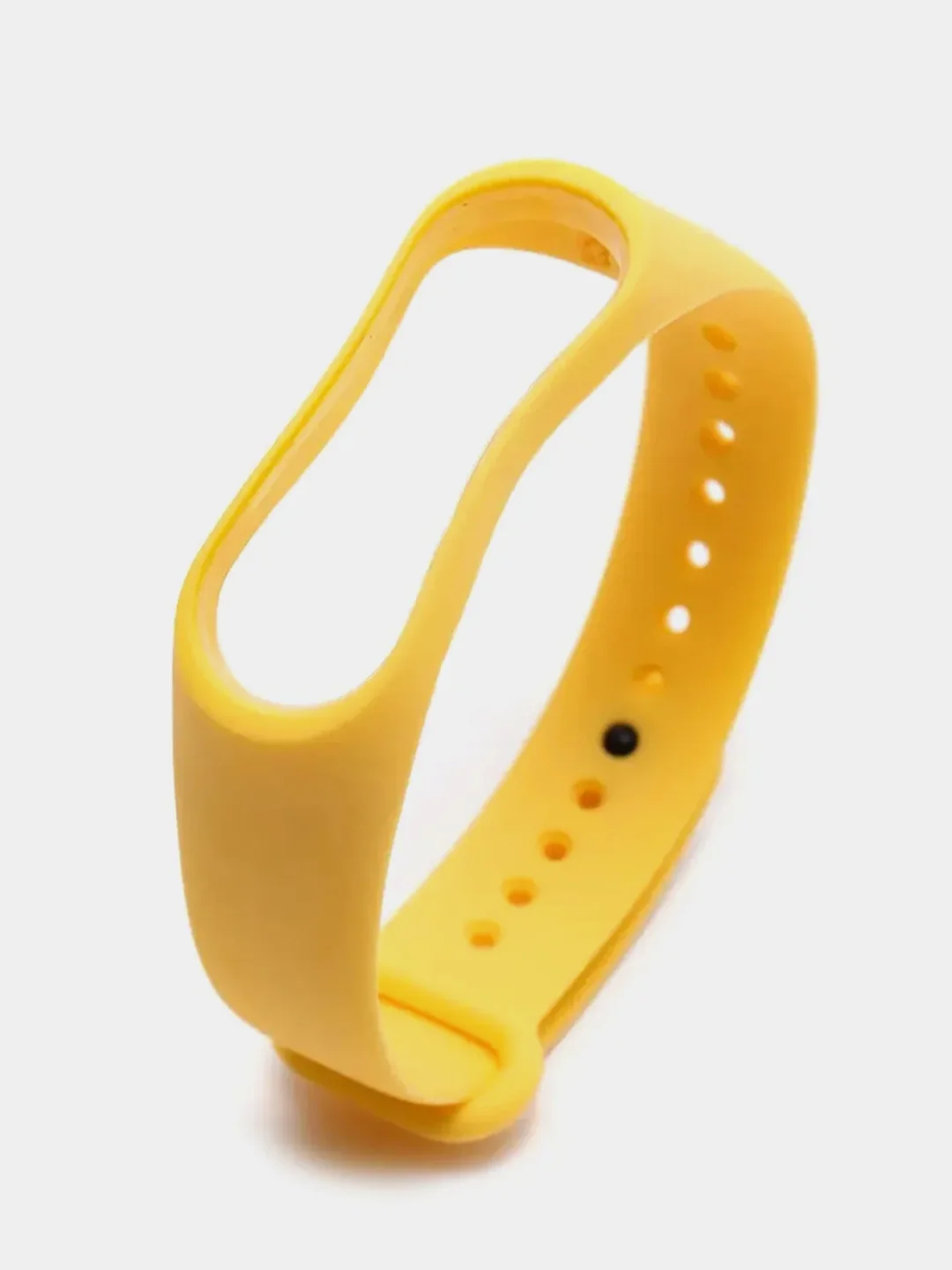 Желтый силиконовый ремешок для Xiaomi Mi Band 3, Mi Band 4