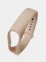 Бежевый силиконовый ремешок Xiaomi Mi Band 3 / 4
