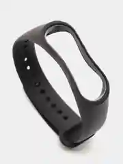 Черный силиконовый ремешок Xiaomi Mi Band 3 / 4