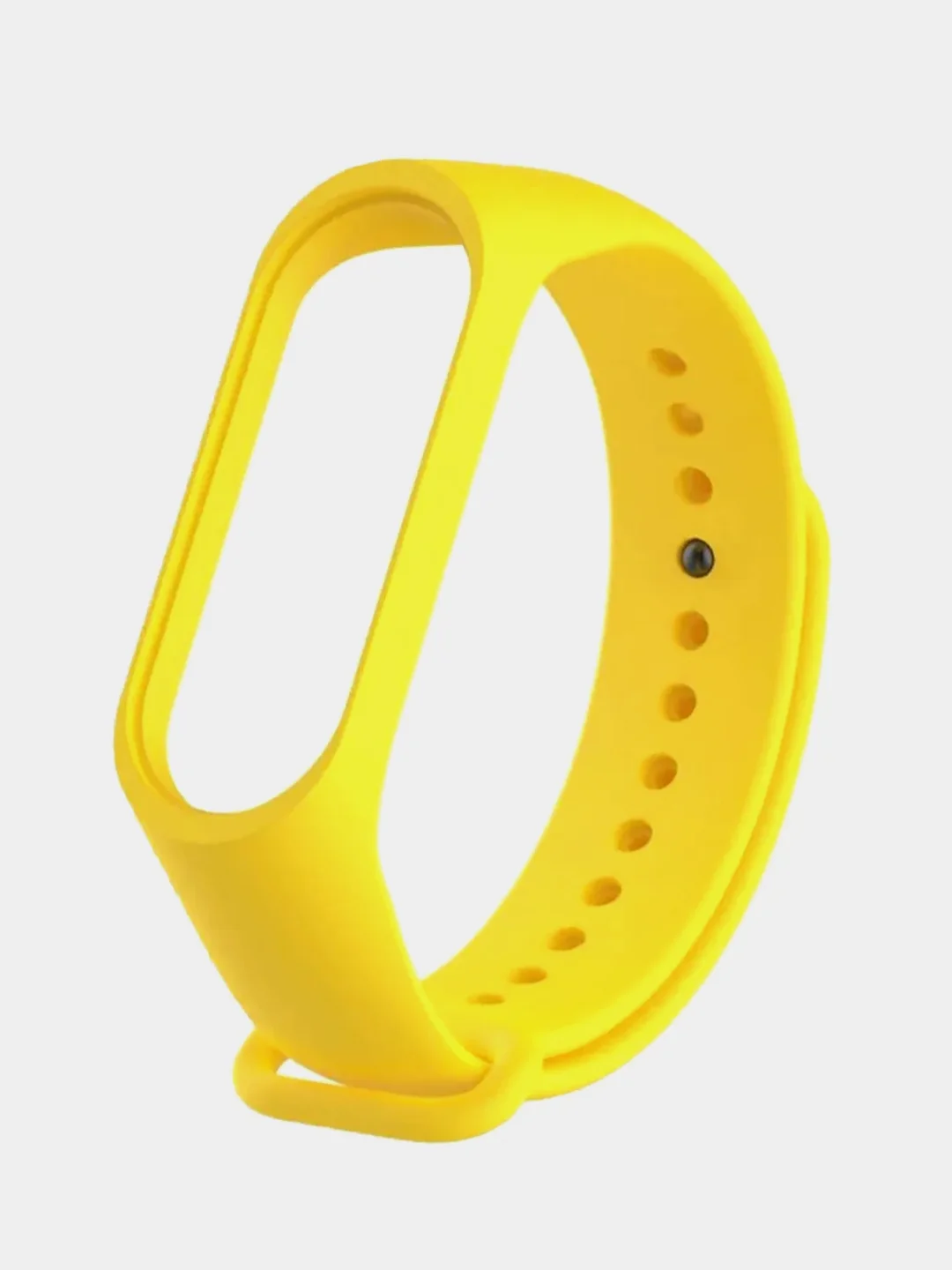 Желтый силиконовый ремешок для Xiaomi Mi Band 3, Mi Band 4