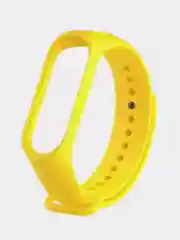 Желтый силиконовый ремешок для Xiaomi Mi Band 3, Mi Band 4