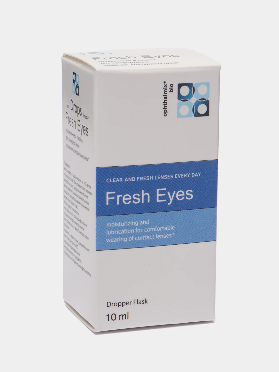 Офтальмикс БИО Fresh Eyes увлажняющие капли для глаз 15 мл