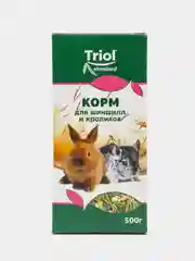 Полноценный корм для шиншилл и кроликов 500гр