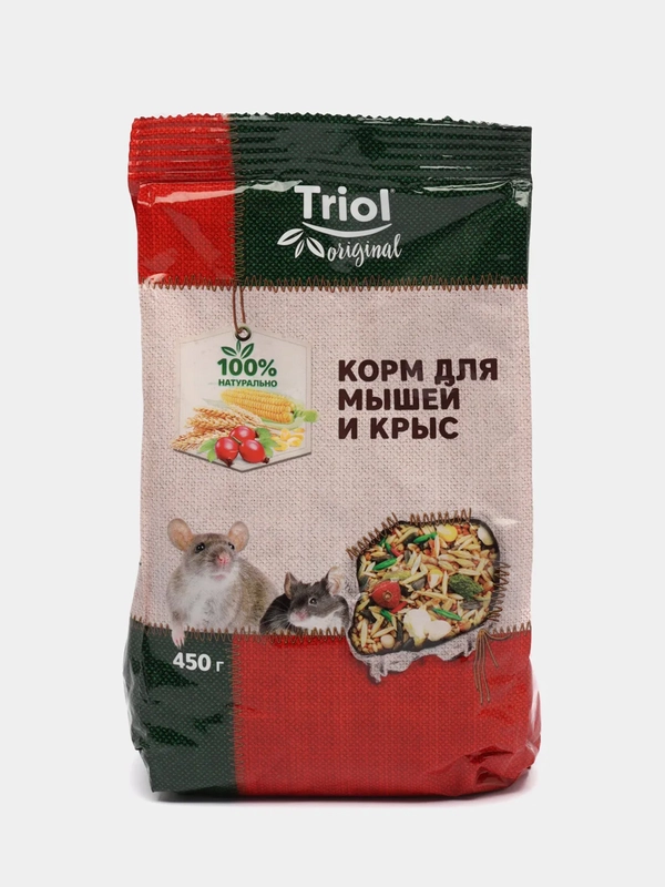 Корм Triol Original для мышей и крыс, 450 г