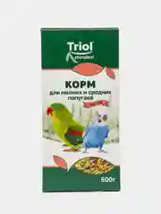 Корм Тriol Standard для мелких и средних попугаев "Экстра", 500г
