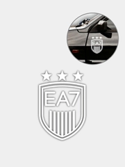 Наклейка на автомобиль EA7, стикер виниловый