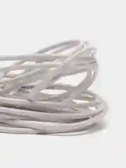 Кабель 2.4C2V BC WT коаксиальный 75 Ом медный белый (отрезок 5 метров)