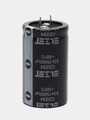 15000мкф 63В Конденсатор электролитический 15000UF 63V 105C 35х60 CD294 ELZET