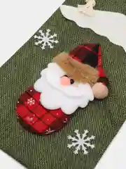 Зеленый украшение для бутылки мешок