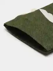 Зеленый украшение для бутылки мешок