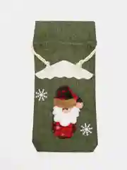 Зеленый украшение для бутылки мешок