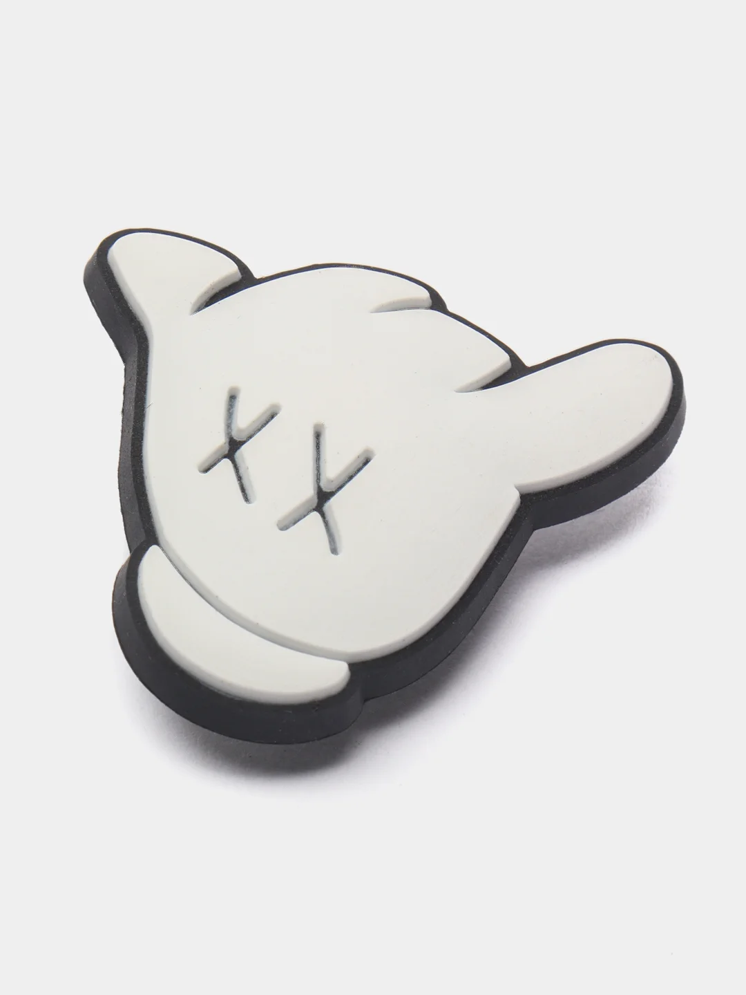 Алый джибитсы на обувь KAWS