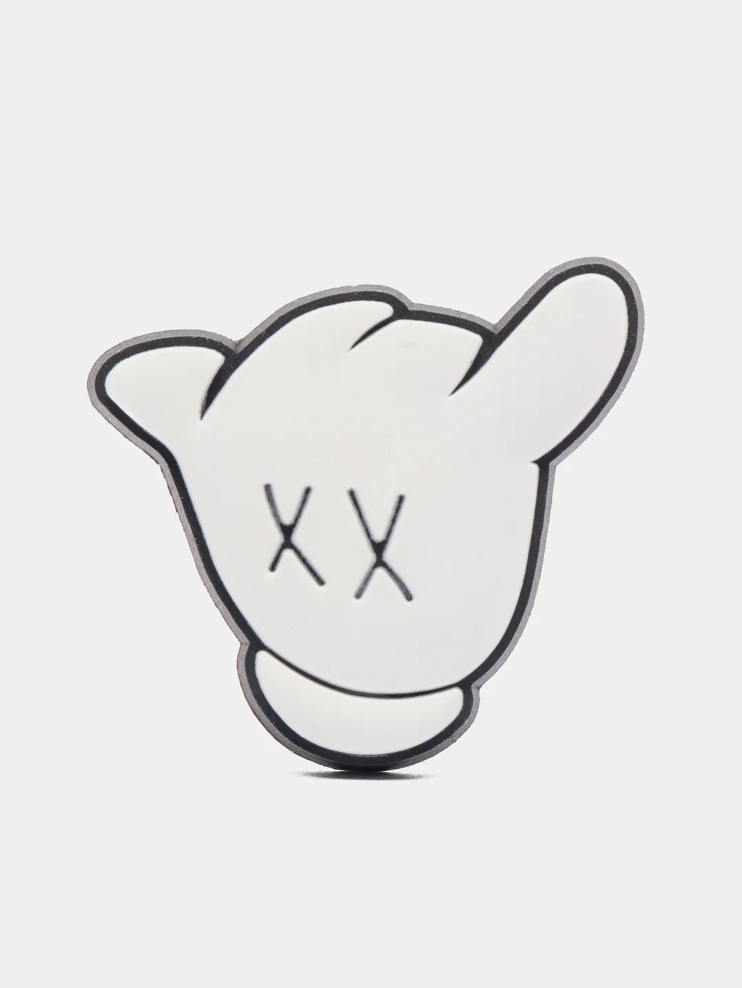 Алый джибитсы на обувь KAWS