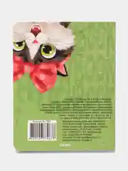 Бирюзовый блокнот А6 80 листов. Скетчбук карманный MeowBook от MyArt. Проф-Пресс