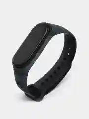 Угольный силиконовый ремешок для Xiaomi Mi Band 3 и Mi Band 4 с принтом камуфляж