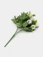 Белый искусственные цветы "Мелкие розы", букет