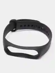 Черный силиконовый ремешок для Xiaomi Mi Band 3, Mi Band 4, ми банд 3/4