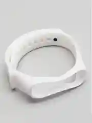 Белый силиконовый ремешок для Xiaomi Mi Band 3, Mi Band 4, ми банд 3/4