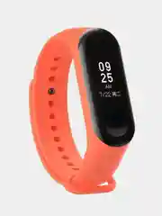 Оранжевый силиконовый ремешок для Xiaomi Mi Band 3, Mi Band 4, ми банд 3/4