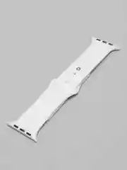 Белый силиконовый ремешок для Apple Watch на 38/40мм и 42/44 мм