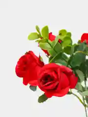 Красный искусственные цветы "Мелкие розы", букет