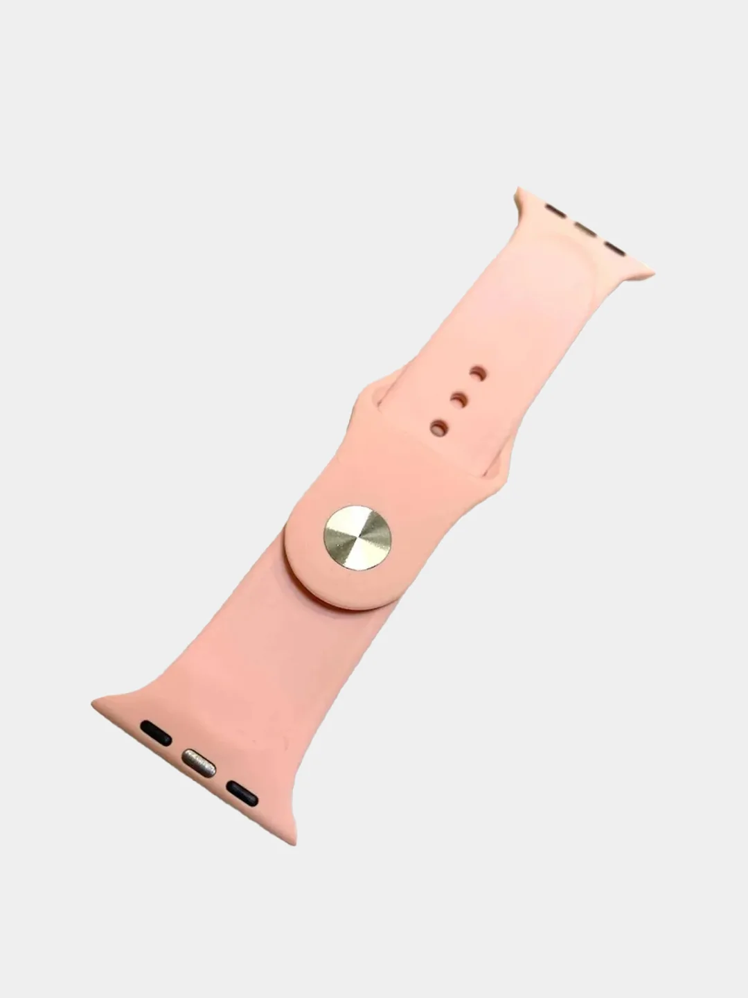 Розовый силиконовый ремешок для Apple Watch на 38/40мм и 42/44 мм