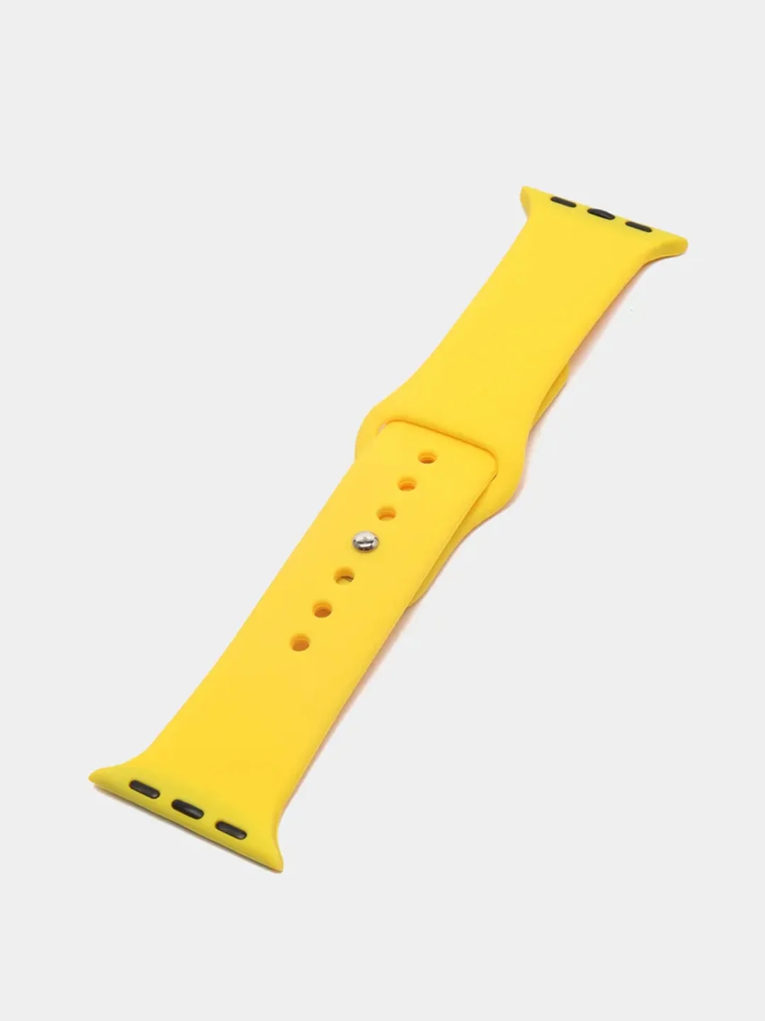 Желтый силиконовый ремешок для Apple Watch на 38/40мм и 42/44 мм